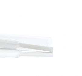 WKK - H-5R(3X) - Guaina termorestringente a parete sottile - 3:1 - Con adesivo - Senza alogeno - Temperatura operativa fino a 125 °C - 30.0/10.0 - Trasparente - Lenth piece - 1.22 Metri