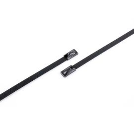 Ty-Met® - Fascette in acciaio inossidabile - Chiusura Ball-Lock - Rivestita