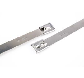 Ty-Met® - Fascette in acciaio inossidabile - Chiusura Ball-Lock - Heavy duty - Non rivestita
